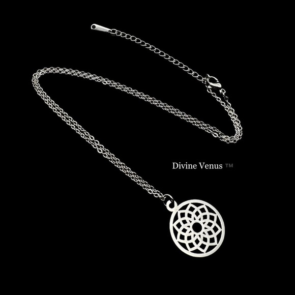 Sahasrara Necklace | Stainless Steel Jewelry - Picture 5 of 10